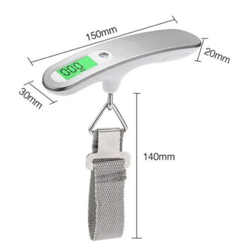 Báscula Digital Pesa Maletas Portátil 50 Kg TEK MEDIDAS