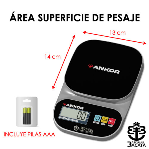 Gramera Digital ANKOR Medidas